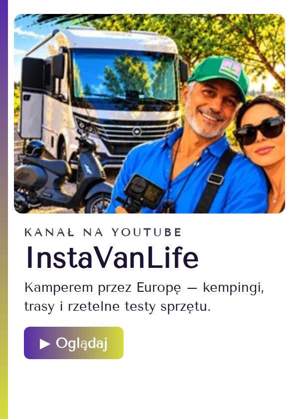 InstaVanLife – kanał o podróżach kamperem na YouTube